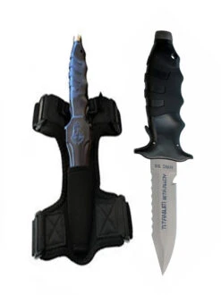 Apollo® Apollo Ocean Design SQR HRC50 Titanium Dive Knife