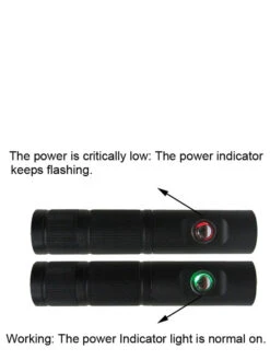 Atorch WP02 1000 Lumen Rechargeable Dive Torch -Mares Diving Shop Atorch WP02 Dive Torch Power Button