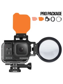 Backscatter Flip 11 Pro Package With Dive & Deep Filters & +15 MacroMate Mini Lens -Mares Diving Shop Backscatter Flip 8 9 10 11 Pro Package with 15 MacroMate Mini Lens Pro Package