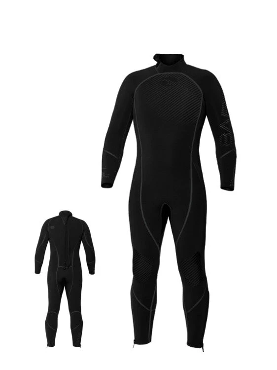 Bare Reactive Black 5mm Wetsuit Mens 2023 3 Bare Reactive Black 5mm Wetsuit Mens 2023