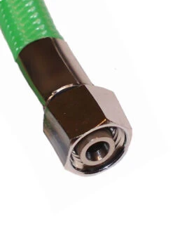 Braided Green Regulator Low Pressure (LP) Hose