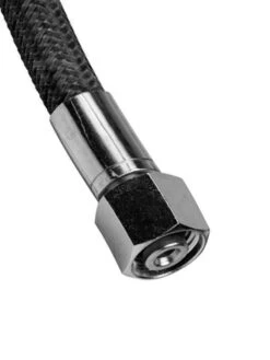 Braided Black Regulator Low Pressure (LP) Hose