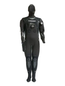 Cressi Desert Drysuit Ladies -Mares Diving Shop Cressi Desert Drysuit Ladies Front with Hood
