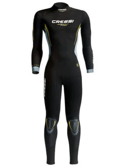Cressi Fast 5mm Wetsuit Mens -Mares Diving Shop Cressi Fast 5mm Wetsuit Mens Ful Suit Front