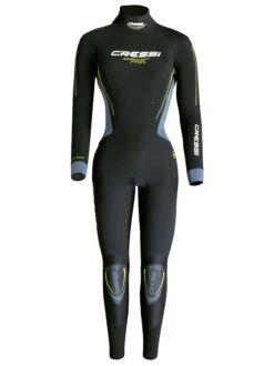 Cressi Fast 5mm Wetsuit Womens -Mares Diving Shop Cressi Fast 5mm Wetsuit Womens Full Suit Front