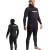 Cressi Fisterra Pro 8mm Open Cell Wetsuit Mens -Mares Diving Shop Cressi Fisterra Pro 8mm 2 Piece Open Call Wetsuit Mens
