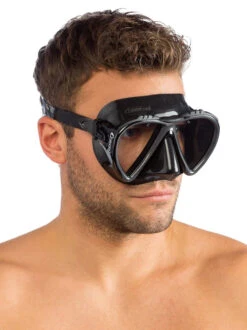 Cressi Lince Mask -Mares Diving Shop Cressi Lince Mask on Face Side