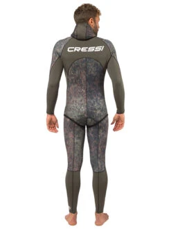 Cressi Seppia 3.5mm Open Cell Wetsuit Mens -Mares Diving Shop Cressi Seppia 3.5mm 2 Piece Open Cell Wetsuit Mens Back