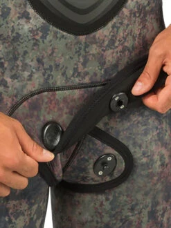 Cressi Seppia 3.5mm Open Cell Wetsuit Mens -Mares Diving Shop Cressi Seppia 3.5mm 2 Piece Open Cell Wetsuit Mens Crotch Detail