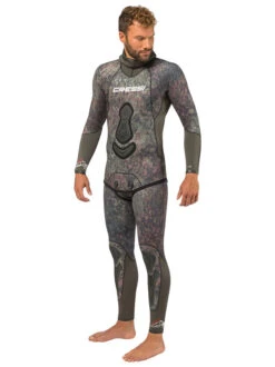 Cressi Seppia 5mm Open Cell Wetsuit Mens -Mares Diving Shop Cressi Seppia 5mm 2 Piece Open Cell Wetsuit Mens Front