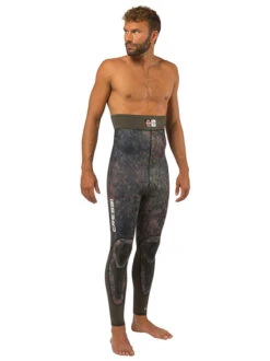 Cressi Seppia 5mm Open Cell Wetsuit Mens -Mares Diving Shop Cressi Seppia 5mm 2 Piece Open Cell Wetsuit Mens Front Bottoms Only