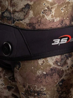 Cressi Tecnica 3.5mm Open Cell Wetsuit Mens -Mares Diving Shop Cressi Tecnica 3.5mm Wetsuit Mens Front Detail