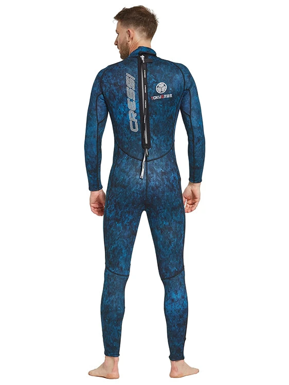 Cressi Tokugawa 3mm 1-Piece Wetsuit Mens 4 Cressi Tokugawa 3mm 1-Piece Wetsuit Mens - Image 2