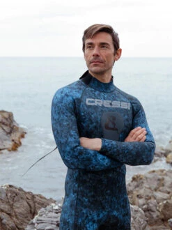Cressi Tokugawa 3mm 1-Piece Wetsuit Mens 30 Cressi Tokugawa 3mm 1-Piece Wetsuit Mens -Mares Diving Shop Cressi Tokugawa 3mm 1 Piece Suit Mens Lifestyle Front