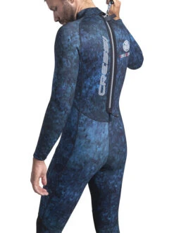 Cressi Tokugawa 3mm 1-Piece Wetsuit Mens 33 Cressi Tokugawa 3mm 1-Piece Wetsuit Mens -Mares Diving Shop Cressi Tokugawa 3mm 1 Piece Suit Mens Zip