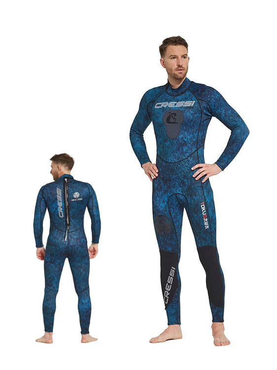 Cressi Tokugawa 3mm 1-Piece Wetsuit Mens 3 Cressi Tokugawa 3mm 1-Piece Wetsuit Mens