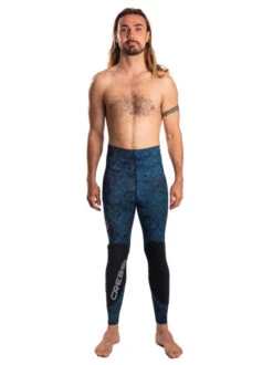 Cressi Tokugawa 2mm 2-Piece Skin Wetsuit Mens -Mares Diving Shop Cressi Tokugawa2mm Skin Wetsuit Front Bottoms