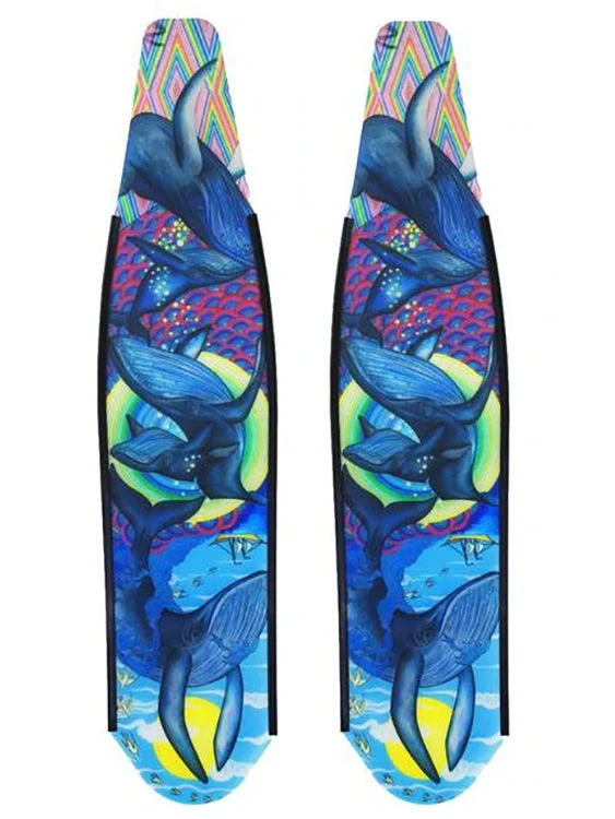 DiveR Freediving Fin Blades - Humpback 3 DiveR Freediving Fin Blades - Humpback