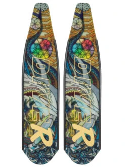 DiveR Freediving Fin Blades - Sharks