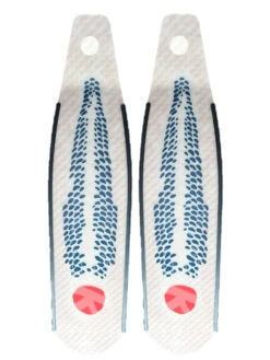 DiveR Freediving Fin Blades - Tancho Koi