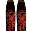 DiveR Freediving Fin Blades - Wild Red Octopus -Mares Diving Shop DiveR Freediving Fin Blades Wild Red Octopus