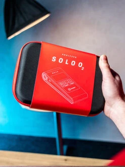 Divesoft Solo Nitrox Analyser -Mares Diving Shop Divesoft Solo Nitrox Analyser Case in Hand