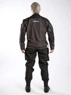 Fourth Element Argonaut 2.0 Stealth Drysuit (Made-to-Measure) -Mares Diving Shop Fourth Element Argonaut 2.0 Stealth Hybrid Mens Back