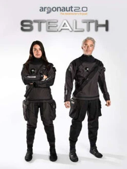 Fourth Element Argonaut 2.0 Stealth Drysuit (Made-to-Measure) -Mares Diving Shop Fourth Element Argonaut 2.0 Stealth Mens Womens