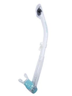 Fourth Element Dry Snorkel -Mares Diving Shop Fourth Element Dry Snorkel White Aqua