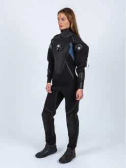 Fourth Element Hydra Neoprene Womens Drysuit -Mares Diving Shop Fourth Element Hydra Drysuit Womens Side