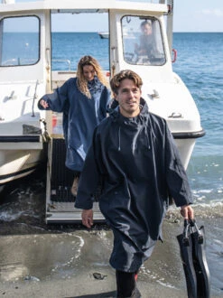 Fourth Element Storm Poncho -Mares Diving Shop Fourth Element Storm Poncho Lifestyle Boat