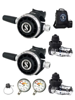 Scubapro MK25 Evo (or MK19 Evo) / G260 Sidemount Regulator Set