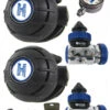 Halcyon Aura Backmount Tech Diver Regulator Set -Mares Diving Shop Halcyon Aura Tech Diver Regulator Set 614e0300 7cb2 45b9 afea 16dee5a94ee8
