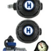 Halcyon Regulator Set: H75P (DIN Only) / Aura / Aura Occy & Free Termo Gauge -Mares Diving Shop Halcyon H75P DIN Aura Aura Termo Gauge 72dd1bca 8d80 4245 a7d1 231f5dabcc93