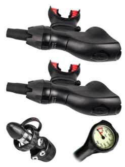 Hollis DC7 (DIN OR YOKE) / 500SE / 500SE & Free Termo Gauge -Mares Diving Shop Hollis DC7 500SE 500SE DIN