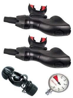 Hollis DC7 (DIN OR YOKE) / 500SE / 500SE & Free Termo Gauge -Mares Diving Shop Hollis DC7 500SE 500SE Yoke Tech Gauge