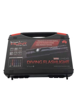 Huntmaster Halo Dive Torch - Camo -Mares Diving Shop Huntmaster Camo Torch Case