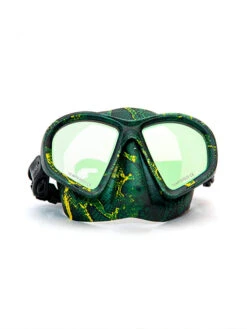 Huntmaster Harbinger Camo Diving Mask -Mares Diving Shop Huntmaster Harbinger Camo Mask Green Front