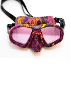 Huntmaster Harbinger Camo Diving Mask -Mares Diving Shop Huntmaster Harbinger Camo Mask Pink Top