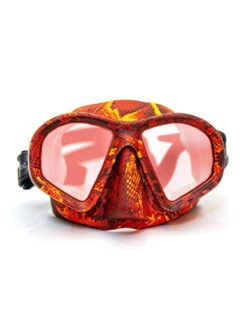 Huntmaster Harbinger Camo Diving Mask -Mares Diving Shop Huntmaster Harbinger Camo Mask Red