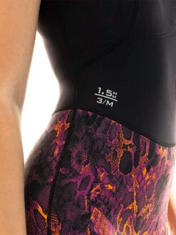 Huntmaster Burnum Huntress 1.5mm Wetsuit - Ladies -Mares Diving Shop Huntmaster Huntress Camo 1.5mm Ladies Wetsuit Pants Side Size