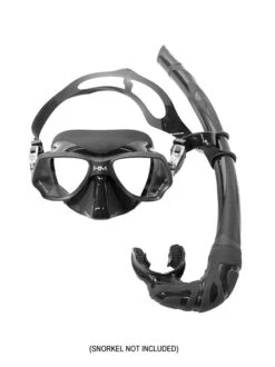 Huntmaster Magura Black Fish Mask -Mares Diving Shop Huntmaster Magure Black Fish Mask with Snorkel