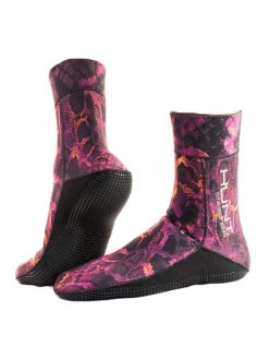 Huntmaster Burnum Neoprene 3.5mm Socks Camo Series -Mares Diving Shop Huntmaster Neoprene 3.5mm Socks Camo Series Pink