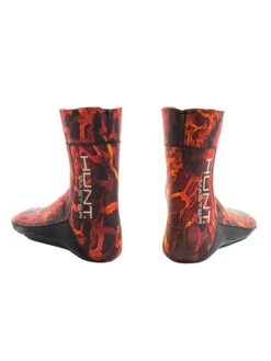 Huntmaster Burnum Neoprene 3.5mm Socks Camo Series -Mares Diving Shop Huntmaster Neoprene 3.5mm Socks Camo Series Red Back