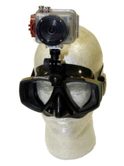 Hyperion Camera Facemask Mount With Screw Mount -Mares Diving Shop Hyperion Camera Facemask Mount with Screw Mount Demo2