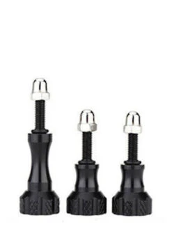 Hyperion GoPro Housing Nut And Bolt Set - 2 Short 1 Long -Mares Diving Shop Hyperion GoPro Housing Nut and Bolt Set 2 Short 1 Long