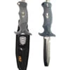 IST Dive Knife (Point Or Blunt Tip) -Mares Diving Shop IST K11 Dive Knife
