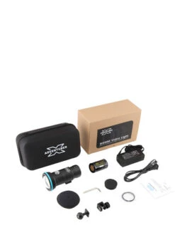 X-Adventurer M8000 Video Light -Mares Diving Shop M8000kit