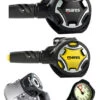 Mares Regulator Set: Dual 15X (DIN Or Yoke) W/ Octopus & Free Termo Gauge -Mares Diving Shop Mares Dual 15X Yoke Dual Octopus Regulator Set