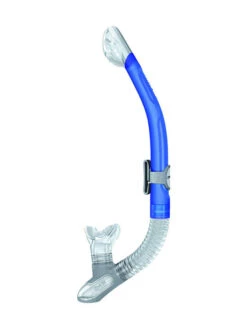 Mares Ergo Dry Snorkel -Mares Diving Shop Mares Ergo Dry Snorkel Clear Blue